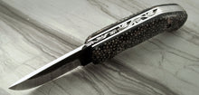 Citadel Polished Ray skin Saigon Folding Knife