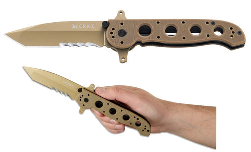 Special Forces Desert Tan Tanto Folding Knife